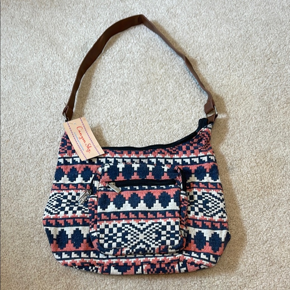 Stylish Patterned Shoulder Bag